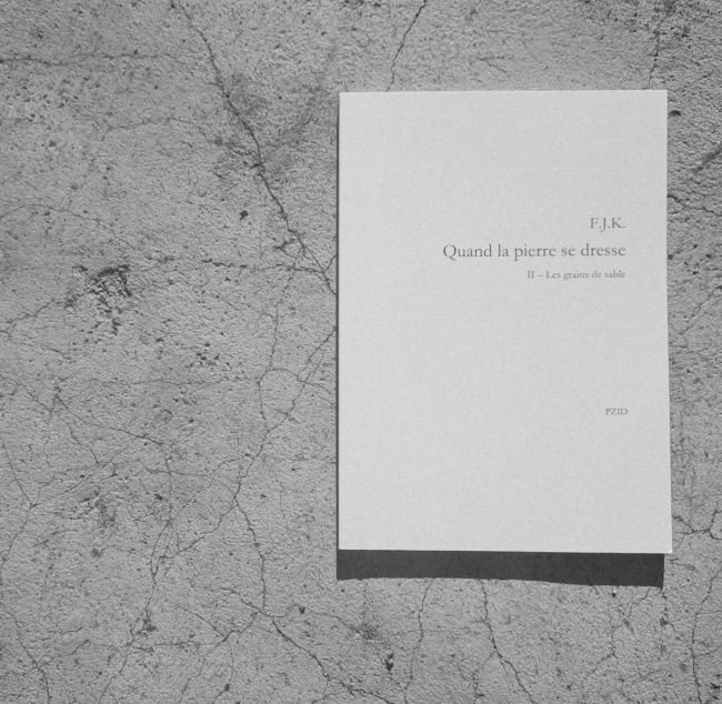 Livre : Quand la pierre se dresse - 2ème partie - Les grains de sable